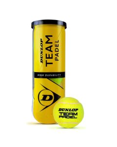 Dunlop Team Padel ballen 3 st.